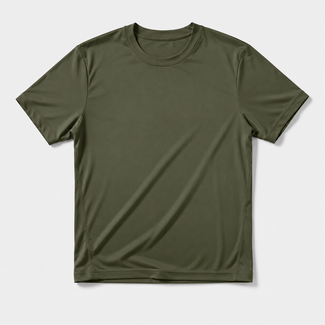 Remera deportiva de poliamida Muven color Verde